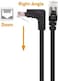 Cable Matters (Combo Pack) Angled Cat 6 Ethernet Patch Cable (Straight to Right Angle Down + Right Angle Up) 5 Feet