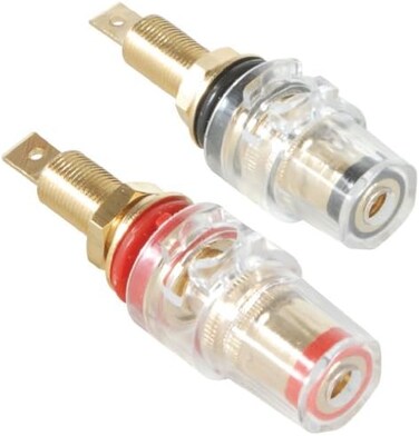 زوج عمود تجليد معزول بالكامل BPFI-G من دايتون اوديو، ذهبي