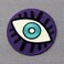 ZEGINs Evil Eye Embroidered Badge Iron On Sew On Patch