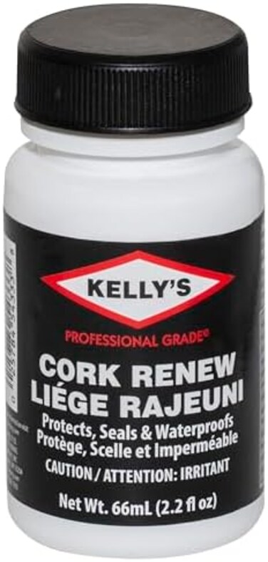 Fiebing's Kelly&acirc;&euro;s Cork Renew Oz. - Seals and Waterproofs Cork Surfaces on Crafts Shoes and More / .5, 32.5/54.5 EU