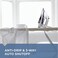 Black &amp; Decker Professional Steam Iron with Extra Large Soleplate, Purple, IR1350S, 13.2" x 16.3" x 7