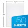 TOPS The Legal Pad Writing Pads, Glue Top, 8-1/2" x 11", Narrow Rule, 50 Sheets, 12 Pack (7529)