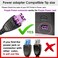 T POWER 32v Ac Dc Adapter Charger Compatible with HP Deskjet Ink Advantage All-in-One Series Color Printer Supply (3-Pin Purple Tip)