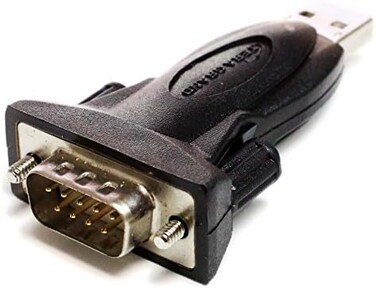 Tera Grand Premium USB 2.0 to RS232 Serial DB9 Adapter - Supports Windows 11,10, 8, 7, Vista, XP, 2000, 98, Linux and Mac - Built with FTDI Chipset