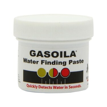 GASOILA Water Finding Paste, Detects Water In Fuel, Gasoline, Diesel, Kerosene, Gas, Petroleum, 2.5 oz. Jar