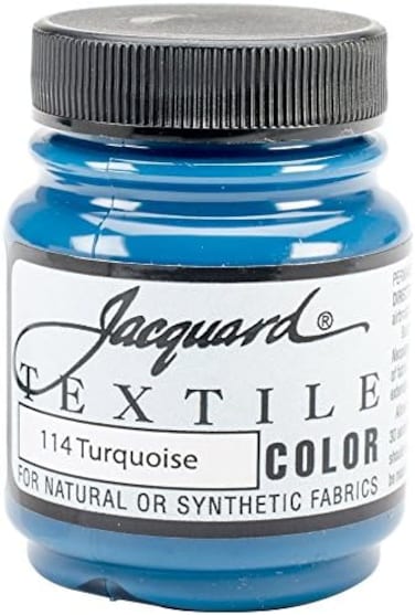 Jacquard TEXTILE PAINT 2.25OZ TURQUOISE