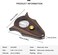G galiner Cigar Cutter Lock System Wood Stainless Steel Double Cut Blade Cigar Guillotine Cutter in Gift Box