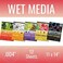 Grafix Dura-Lar 004&rdquo; Film Coated to Accept Water Based Mediums, Perfect for Watercolor, Planning Compositions, Painting Surfaces or Printmaking, 11 x 14, Wet Media, 12 Sheets