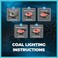 320&ordm; 320&deg; Premium Hookah Shisha Charcoal Coconut Coal (25mm Cubes) for BBQ 1 kg - 72 Pieces