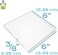 Gel Press Monoprinting Plate 6" x 6" 10800,Multi-colour