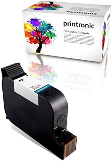 Printronic Remanufactured Ink Cartridge Replacement for HP 45 for Deskjet 1000Cse 1100 1220C/PS 1600 6122 710 720 782 815 820 830 850 870 880 890 895 930 950C 960 970 980C