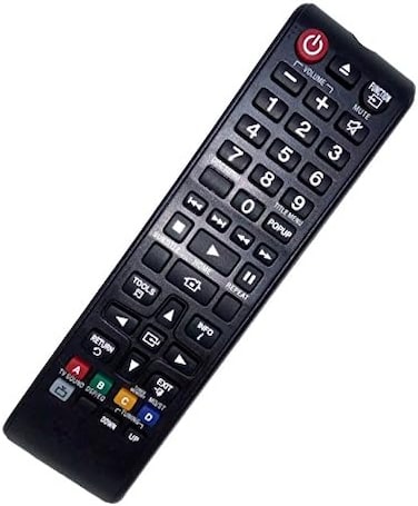 JustFine Replaced Remote Control Compatible for Samsung HT-J5500 HTJ4550 HT-H5500 HTJ5550W HT-F4550 3D Blu-Ray DVD Home Theater Sound System