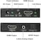 جي- تيك ديجيتال محول مستخرج صوت HDMI 4K 60HZ SPDIF + مخرج 3.5 ملم يدعم HDMI 2.0، عرض النطاق الترددي 18 جيجابايت في الثانية، اتش دي سي بي 2.2، دولبي، دي تي اس، سي اي سي، HDR