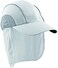 Headsweats Head Sweats Unisex's Protech Hat-White/Grey, One Size