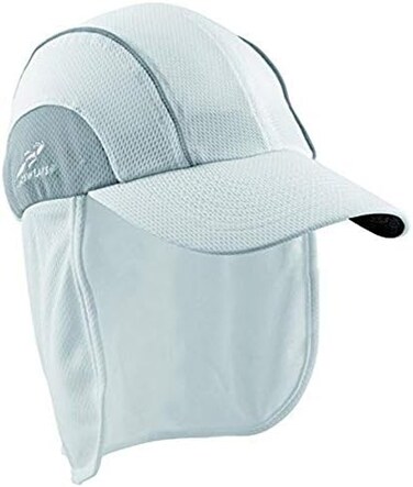 Headsweats Head Sweats Unisex's Protech Hat-White/Grey, One Size