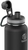Takeya Originals Vacuum-Insulated Stainless-Steel Water Bottle 40 oz Black 50021_Noir
