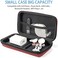 GLCON Hard Protective Travel Case, Electronic Organizer for Anker/Jackery/RAVPower Power Bank, Shockproof EVA Carrying Case for Cell Phones, Travel Gadgets for Cables, Car/GPS Accessories