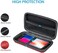 GLCON Hard Protective Travel Case, Electronic Organizer for Anker/Jackery/RAVPower Power Bank, Shockproof EVA Carrying Case for Cell Phones, Travel Gadgets for Cables, Car/GPS Accessories