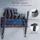 EIGELIU PERLESMITH Tilting TV Wall Mount Bracket Low Profile for Most 23-60 inch LED LCD OLED, Plasma Flat Screen TVs with VESA 400x400mm Weight up to 115lbs, Fits 16" Wood Stud
