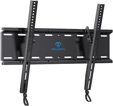EIGELIU PERLESMITH Tilting TV Wall Mount Bracket Low Profile for Most 23-60 inch LED LCD OLED, Plasma Flat Screen TVs with VESA 400x400mm Weight up to 115lbs, Fits 16" Wood Stud