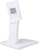 Wearson Single Adjustable LCD Monitor Stand Mount Folding VESA Monitor Desk Stand with VESA Hole 75x75mm 100x100mm (White)
