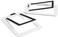 Kanto S2W Tilted Desktop Speaker Stands for Small Speakers &amp; Compact 2&rdquo;-3&rdquo; Studio Monitors   Supports 6 lb   Damping Foam Padding   Pair   White