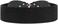 Syuer Women Stretchy Vintage Belt for Dresses Elastic Wide Waist Belt (L-XL (30"-35"), Black)