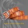 JASGOOD Women&rsquo;s Hollow Flower Leather Belt for Jeans Pants Wide Belt for Ladies