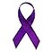 The Ribbon Factory Exclusive USA   American Made 250 Purple Satin Domestic Violence &amp; Alzheimer&rsquo;s Awareness - Bag of 250 Fabric with Safety Pins