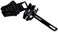 YKK Zipper Repair Solution, #10 Vislon Slider - Black (2 Sliders / Pack)
