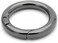 CRAFTMEMORE 2pcs 2 Inches Inner O Ring Spring Opening Snap Trigger Clip Buckle Charm Purse Making SCOS (Gunmetal)