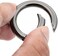 CRAFTMEMORE 2pcs 2 Inches Inner O Ring Spring Opening Snap Trigger Clip Buckle Charm Purse Making SCOS (Gunmetal)