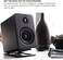 Kanto S2 Tilted Desktop Speaker Stands for Small Speakers &amp; Compact 2&rdquo;-3&rdquo; Studio Monitors   Supports 6 lbs (2.7 kg)   Damping Foam Padding   Pair   Black
