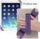 joylink Universal Tablet Hand Strap Holder, 360 Degrees Swivel Leather Handle Grip with Elastic Belt, Secure &amp; Portable for 7.9" Tablets (Samsung Asus Acer Google Lenovo Kindle iPad Mini), Purple
