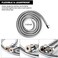 Blissland Shower Hose Extra Long 118 Inches Chrome Shower Head Hose or Faucet Extension Tubes with Brass Insert and Nut