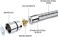 Blissland Shower Hose Extra Long 118 Inches Chrome Shower Head Hose or Faucet Extension Tubes with Brass Insert and Nut