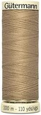 G&uuml;termann Sew - All Thread 110 Yard - Wheat (Pack of 6)