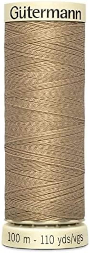 G&uuml;termann Sew - All Thread 110 Yard - Wheat (Pack of 6)
