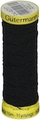 Gutermann Elastic Thread 11yd-Black