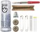 Gear Aid Outdoor Sewing Kit for Gear Repairs with Needles, Safety Pins, Buttons and Seam Ripper