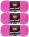 Red Heart Bulk Buy: Super Saver Yarn (3-Pack) Pretty in.n Pink E300-722