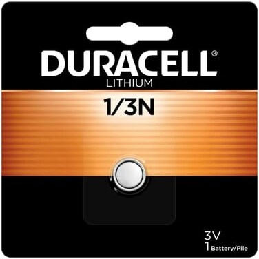 Duracell - 1/3N 3V Lithium Coin Battery - long lasting battery - 1 count