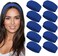 Styla Hair 10 Pack Stretch Headbands Non-Slip Head Wraps Great for Sports, Yoga, Pilates, Running, Gym, Workouts, Baseball, Casual Wear, Gifts &amp; More!