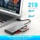 Rocketek USB 3.0 Memory Card Reader/Writer for CF Card, xD Card, SD Card, Micro SD Card, MS Card, with a 13cm USB Cable design - 5 cards read simultaneously