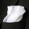 Royal Silk Fine White Pocket Square - Full-Sized 16"x16