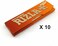 Rizla Liquorice Cigarette Rolling Papers- 10 Packets
