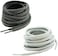 DECKER Reflective Shoelaces Round shoe laces 2 Pair Pack 5/32&rdquo; Thick Night Jog Running Safe for Sneakers