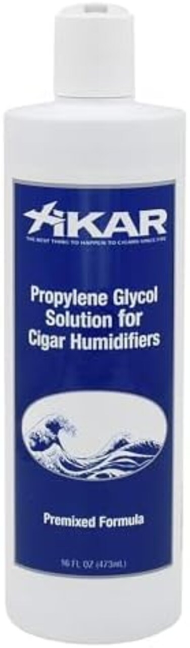 Xikar Cigar Humidor Solution for Humidification, Pre-Mixed, Keeps Humidors at 70% Relative Humidity, 16 Fl Oz. (Pack of 1)