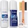 Alloda Shoe Cleaner+Shoe Whitener, Sneaker Cleaner, Brush-Shoe Cleaning Kit, (Clear), Clear, Large