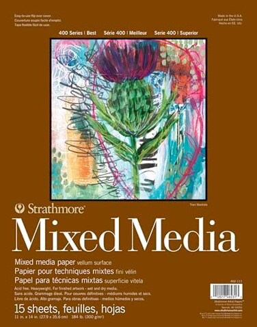 Strathmore MIX MEDIA 400 15SH 11x14
